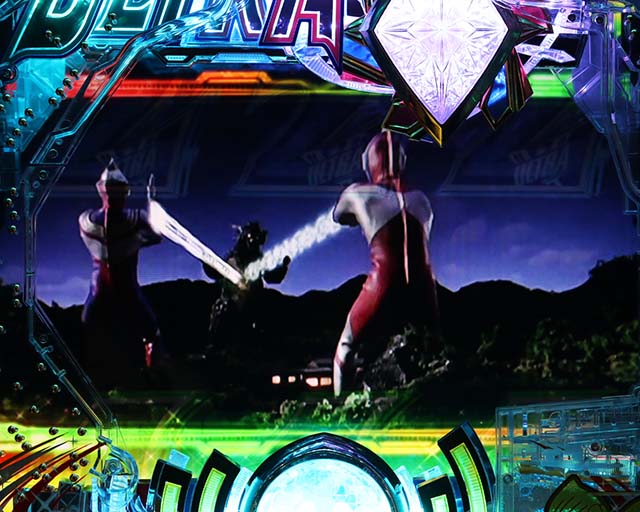 ぱちんこ・ウルトラマンティガ・全回転リーチ