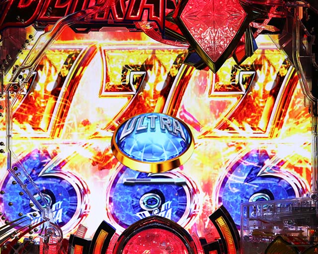 ぱちんこ・ウルトラマンティガ・昇格演出(初当り時)