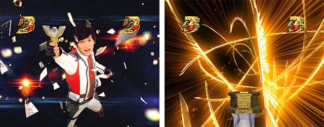 ぱちんこ・ウルトラマンティガ・リーチ後予告