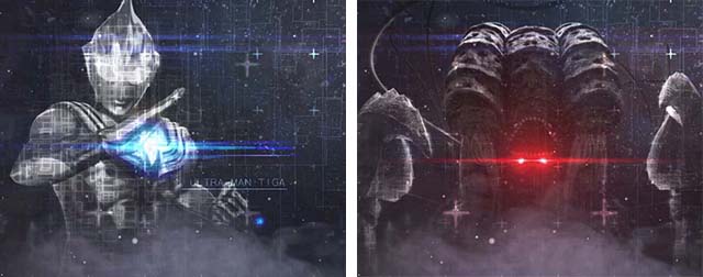 ぱちんこ・ウルトラマンティガ・リーチハズレ後アイキャッチ予