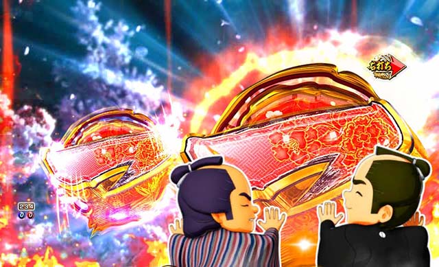 ぱちんこ・新遠山の金さん・［新3モードゾーン］松方弘樹モード