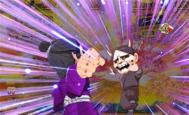 ぱちんこ・新遠山の金さん・［新3モードゾーン］杉良太郎モード