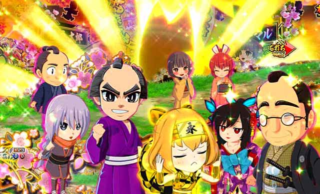 ぱちんこ・新遠山の金さん・［新3モードゾーン］杉良太郎モード