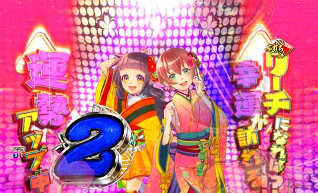 ぱちんこ・新遠山の金さん・［新3モードゾーン］だぶる密偵モード