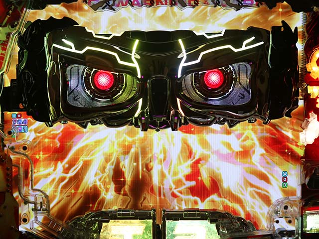 ぱちんこターミネーター2・リーチ前予告