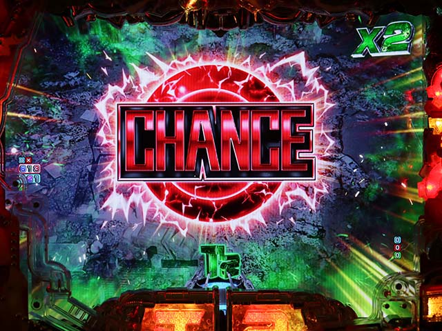 ぱちんこターミネーター2・リーチ前予告