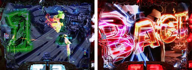 ぱちんこターミネーター2・リーチ前予告