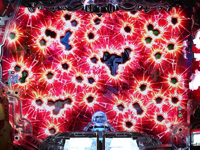 ぱちんこターミネーター2・リーチ後予告