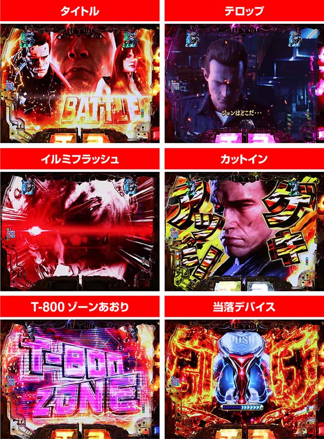 ぱちんこターミネーター2・バトル系リーチ