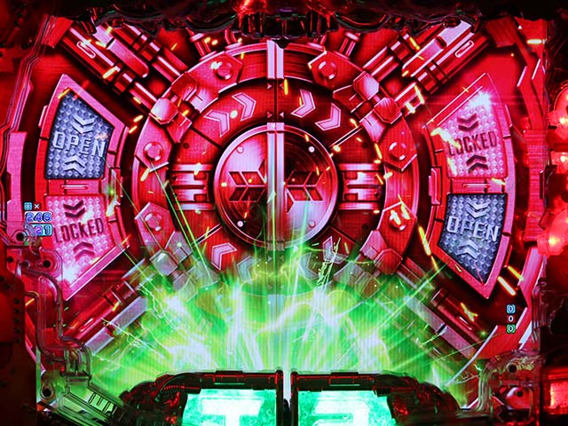 ぱちんこターミネーター2・リーチ前予告