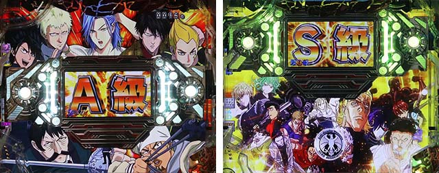 ぱちんこワンパンマン・リーチ前予告