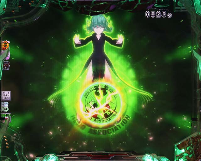 ぱちんこワンパンマン・保留変化予告