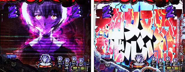 ぱちんこゴジラ対エヴァンゲリオン（ゴジエヴァ）・リーチ後予告