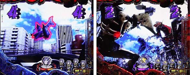 ぱちんこゴジラ対エヴァンゲリオン（ゴジエヴァ）・ノーマルリーチ