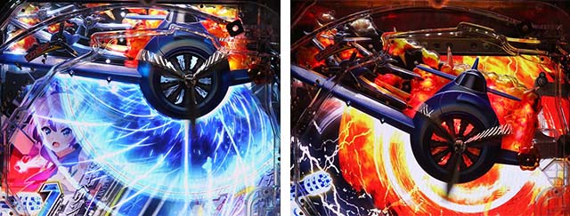 ぱちんこアズールレーンTHEANIMATION（アズレン）・リーチ後予告