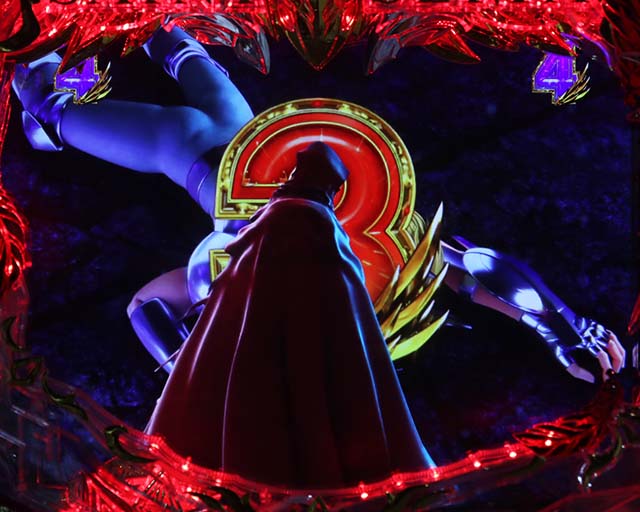 ぱちんこ聖闘士星矢超流星・リーチ後予告