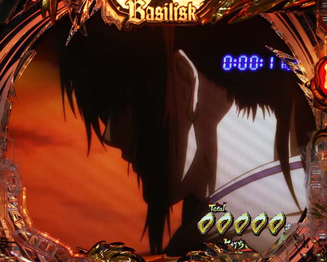 ぱちんこ・真バジリスク～甲賀忍法帖～・真バジリスクタイム（甲賀モード）中・主要演出