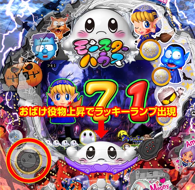 ネオモンスターハウス・リーチ前予告