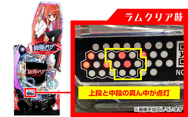 P(ぱちんこ)・緋弾のアリア4・緋弾覚醒編・ラムクリア