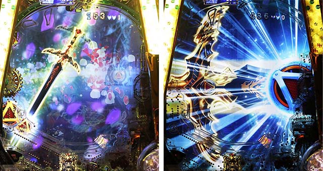 ぱちんこ・牙狼GOLD IMPACT・保留変化予告