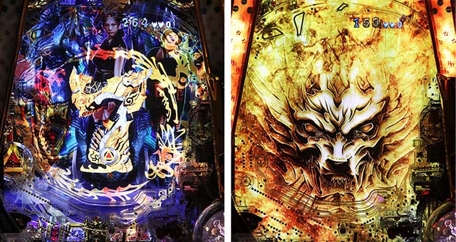 ぱちんこ・牙狼GOLD IMPACT・リーチ前予告