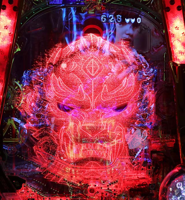 ぱちんこ・牙狼GOLD IMPACT・リーチ後予告