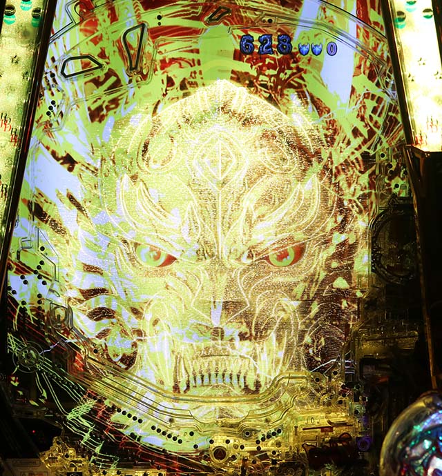 ぱちんこ・牙狼GOLD IMPACT・リーチハズレ後・復活演出