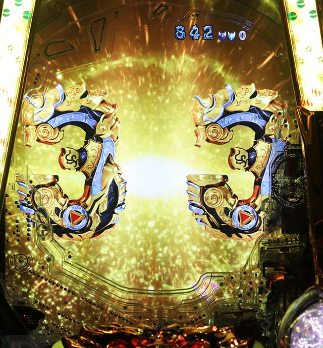 ぱちんこ・牙狼GOLD IMPACT・図柄の法則