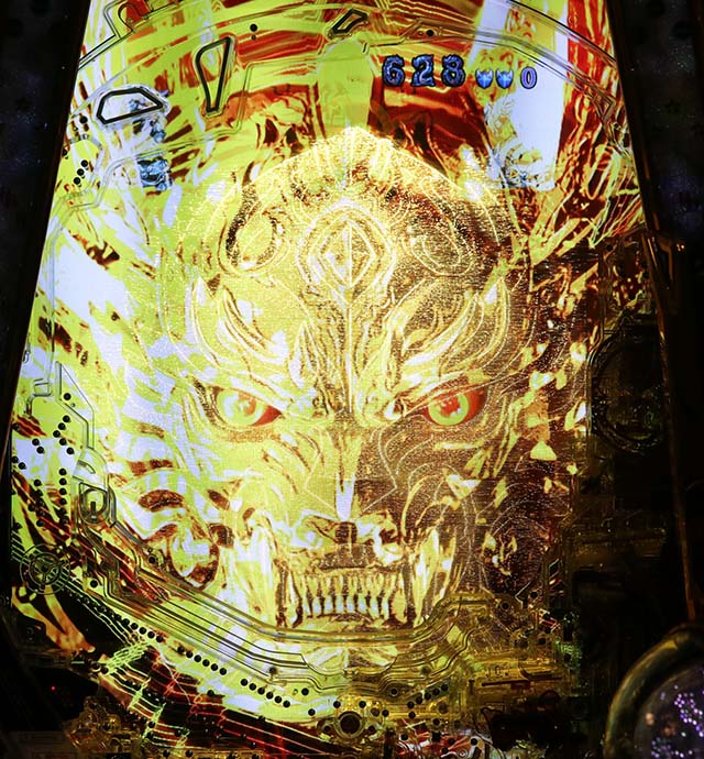 ぱちんこ・牙狼GOLD IMPACT・裏ボタン