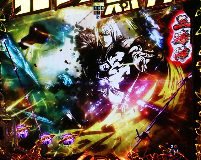 VSケンシロウ チャンスアップPH　ロゴギミックとボタンを追加