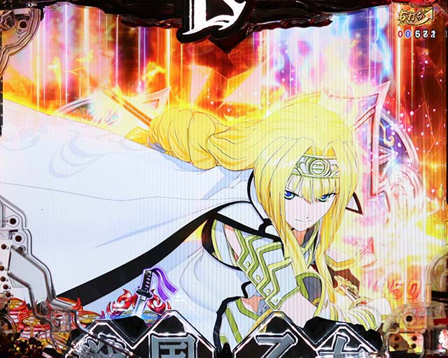 ぱちんこ戦国乙女LEGENDBATTLE（レジェンドバトル）・レジェンドバトル中・主要演出