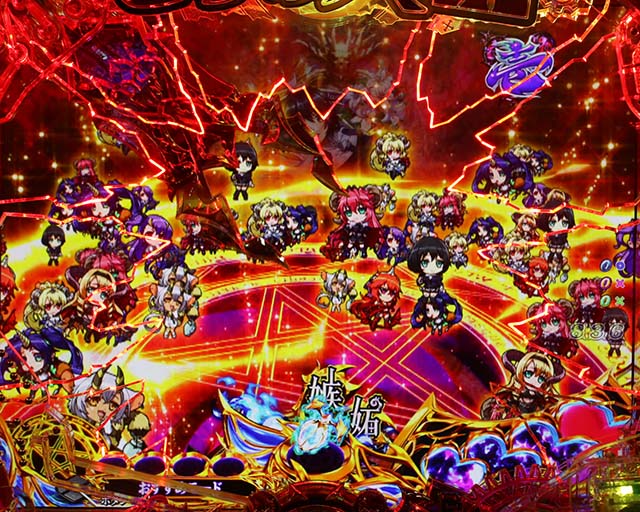 ぱちんこ・sin七つの大罪・リーチ後予告