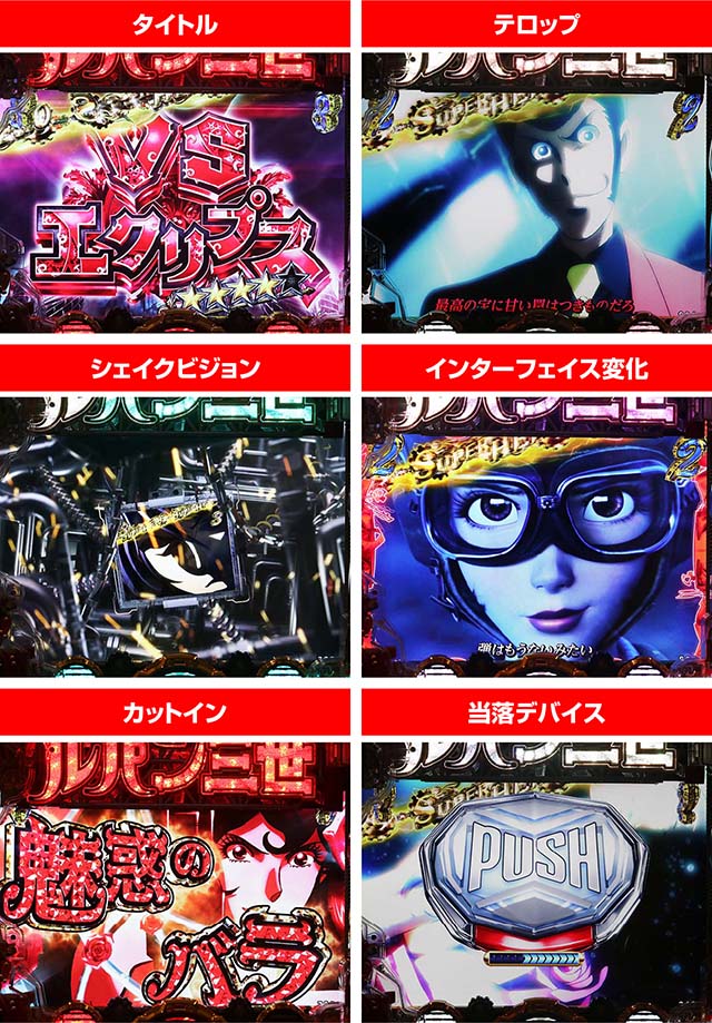 ぱちんこルパン三世 THE FIRST・SUPER HEROリーチ