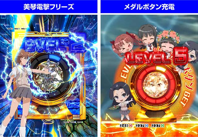 ぱちんこ・とある科学の超電磁砲（レールガン）・御坂美琴VSリーチ