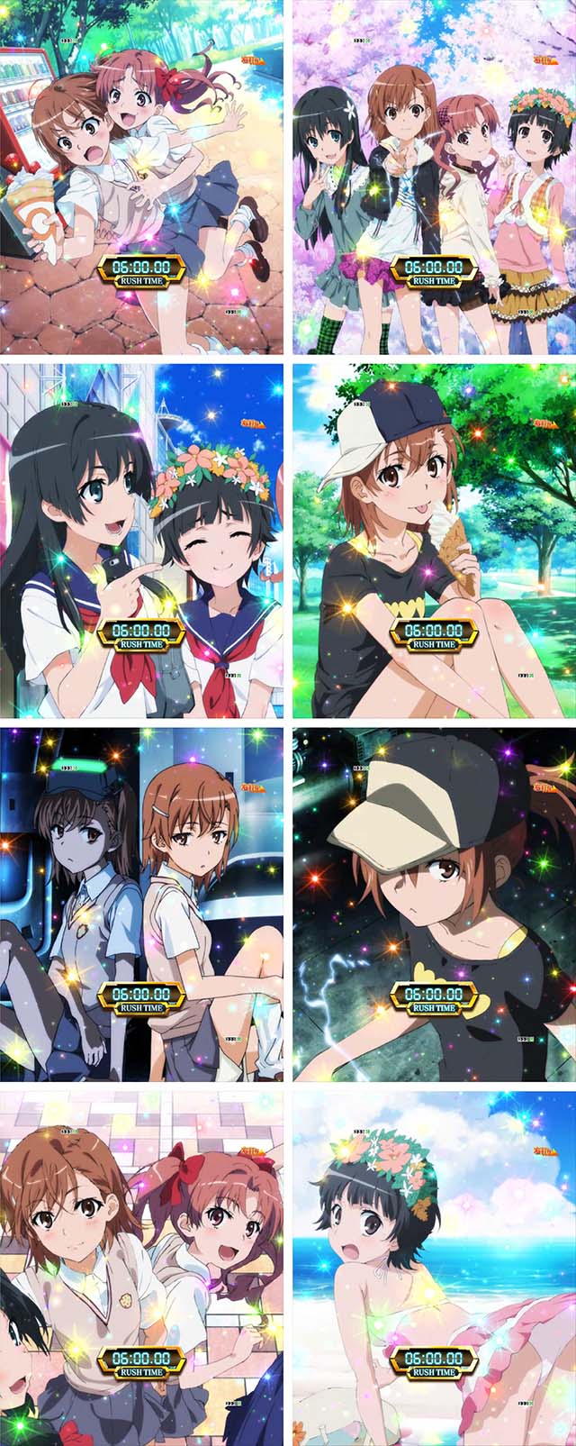 ぱちんこ・とある科学の超電磁砲（レールガン）・最強御坂RUSH（3カウント）