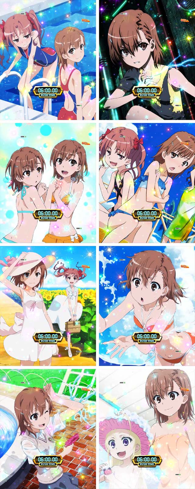 ぱちんこ・とある科学の超電磁砲（レールガン）・最強御坂RUSH（3カウント）