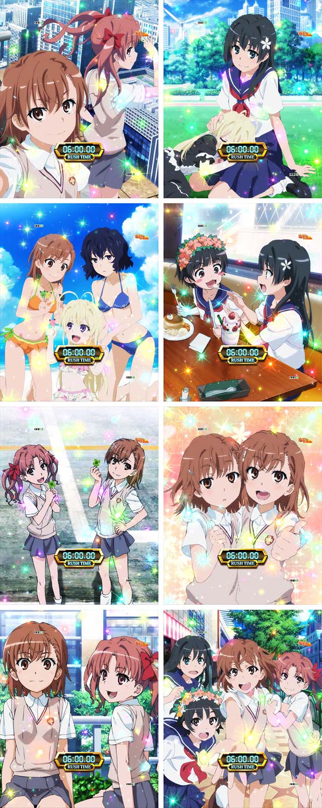 ぱちんこ・とある科学の超電磁砲（レールガン）・最強御坂RUSH（3カウント）