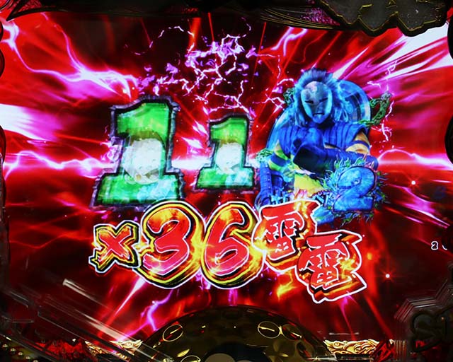 ぱちんこ・プロゴルファー猿・リーチ前予告