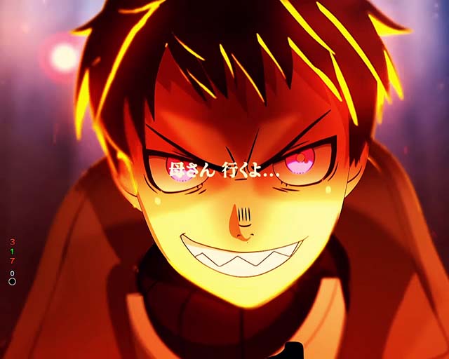 ぱちんこ・炎炎ノ消防隊・全回転リーチ