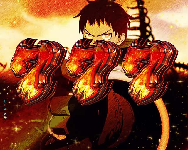 ぱちんこ・炎炎ノ消防隊・BATTLE BONUS突入濃厚演出