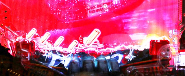 ぱちんこ・バイオハザード RE:2・リーチ前予告