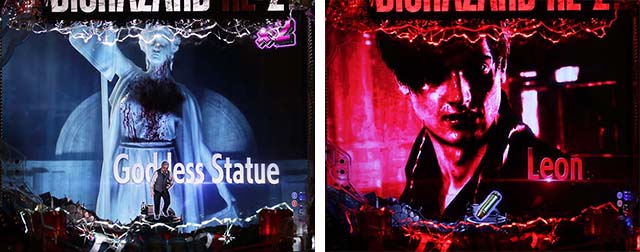 ぱちんこ・バイオハザード RE:2・リーチ前予告