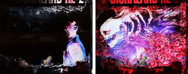 ぱちんこ・バイオハザード RE:2・リーチ前予告