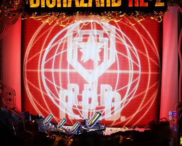 ぱちんこ・バイオハザード RE:2・リーチ前予告