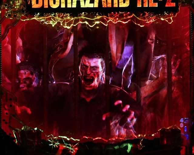 ぱちんこ・バイオハザード RE:2・リーチ後予告