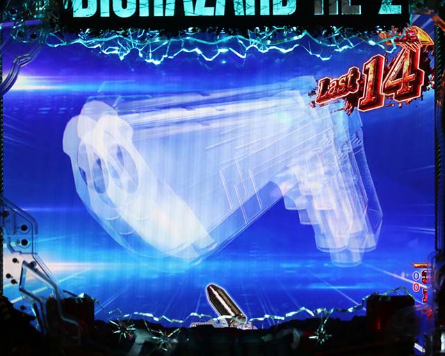 ぱちんこ・バイオハザード RE:2・HAZARD RUSH XTREME（通常モード）