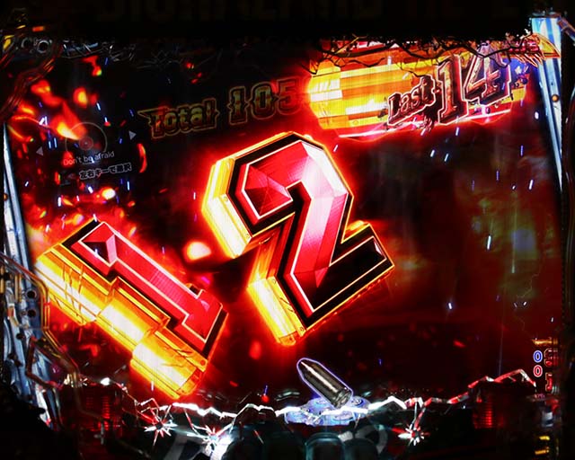 ぱちんこ・バイオハザード RE:2・HAZARD RUSH XTREME（通常モード）