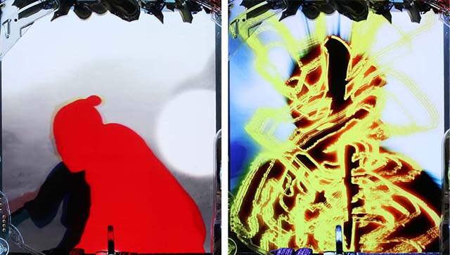 ぱちんこ・新必殺仕置人S・リーチ前予告