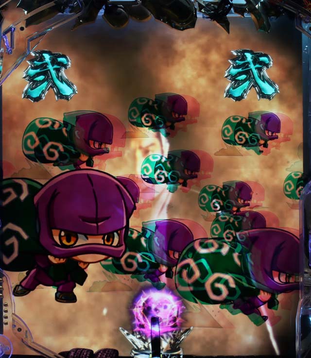 ぱちんこ・新必殺仕置人S・リーチ後予告