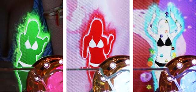 ぱちんこ・ジューシーハニーハーレム・保留変化予告